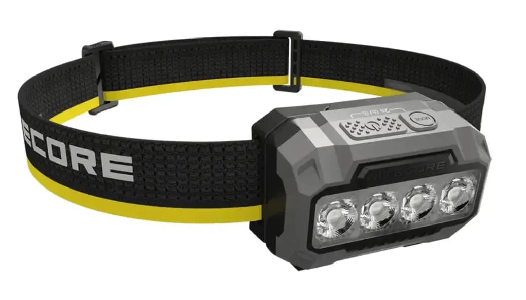 Extremwandershop Nightcore HA23 UHE Stirnlampe Schwarz