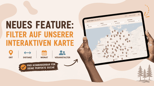 Wanderevents gezielt filtern Wanderevents gezielt filtern